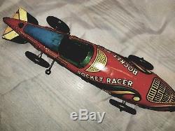 rocket racer wind up toy