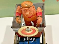 1110 Antique Rare 1930's Marx Wind Popeye Dippy Dumper Toy! Great Condition