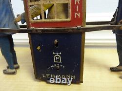 1902 LEHMANN MANDARIN Wind-up German Tin Toy Original Antique EXTREMELY RARE