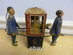 1902 LEHMANN MANDARIN Wind-up German Tin Toy Original Antique EXTREMELY RARE