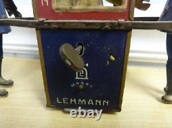 1902 LEHMANN MANDARIN Wind-up German Tin Toy Original Antique EXTREMELY RARE