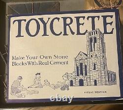 1916 TOYCRETE Make Your Own Stone Blocks With Real Cement Chandler Evanston IL