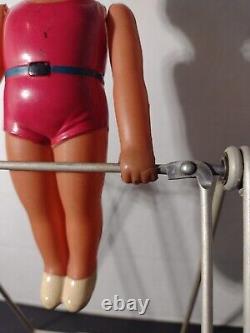 1920's Celluloid and Aluminum Acrobat Wind-up Toy Japan