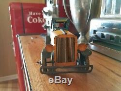 1920's Marx Toy Antique Tin Litho 2-Door Coupe withBallon Tires