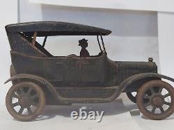 1920s Bing Germany Ford Model T Wind Up Tin Toy