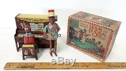 1921 STRAUSS Ham & Sam Minstrel Team withBox Working Excellent Condition