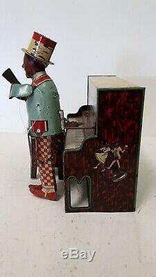 1921 STRAUSS Ham & Sam Minstrel Team withBox Working Excellent Condition