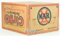 1922 Marx Cirko the Clown Cyclist Lithographed Windup Tin Toy withoriginal box