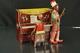 1922 Strauss Ham & Sam Minstrel Band Tin Wind Up Toy Vintage Black Americana