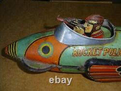 1927 patented Buck Rogers Rocket Police Patrol by Louis Marx Co