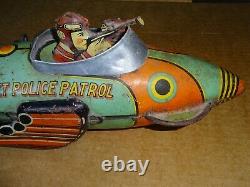 1927 patented Buck Rogers Rocket Police Patrol by Louis Marx Co