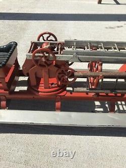 1930S KINGSBURY Fire LADDER TRUCK ALL ORIGINAL Ladders Bell