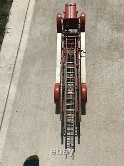 1930S KINGSBURY Fire LADDER TRUCK ALL ORIGINAL Ladders Bell