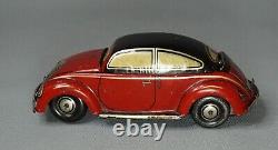 1930 DRGM German CKO Kellerman 358 Volkswagen Flip Top Car Tin Toy Wind Up