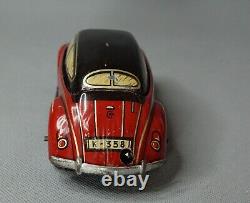 1930 DRGM German CKO Kellerman 358 Volkswagen Flip Top Car Tin Toy Wind Up