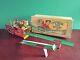 1930's Distler ESSDEE Tin Wind-up Over The Top Track with Or. Box Tinplate
