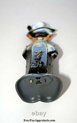 1930's Louis Marx Charlie McCarthy Wind-up Tin Toy Stunning Condition L@@K