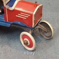 1930's Marx Tin Windup Brutus Dippy Dumper (Popeye) Crazy Car