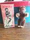 1930's Schuco Mohair Blecky Monkey with Stick Out Tongue MIB