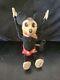 1930's Schuco Walt Disney Wind Up Tumbling Mickey Mouse Doll Toy