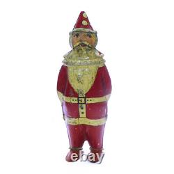 1930s SANTA CLAUS Wind Up Tin Toy by LINDSTROM Rare