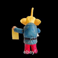 1930s Vintage Pre War Celluloid Elephant Circus Barker Wind Up Toy Japan Rare