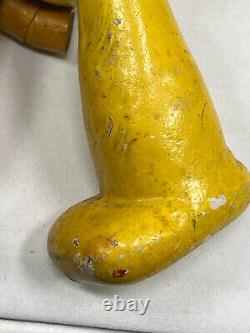 1935 Eugene the Jeep Popeye Wood Composition 12 Doll Figure toy NICE
