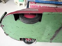 1940's VINTAGE WYANDOTTE SPORTSMAN COUPE WIND UP PRESSED STEEL TOY CAR LOOK