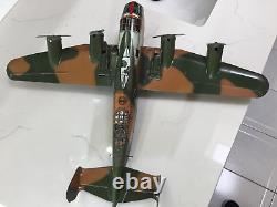 1940s Marx Tin Litho Military ARMY Plane Airplane Camouflage