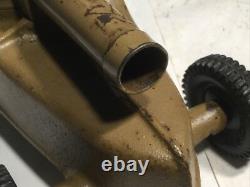 1941-65 Big Bang Army Motor Tank Toy 5TM Rare! WithALLSTATE RUBBER TIRE 5T Turret