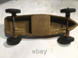 1941-65 Big Bang Army Motor Tank Toy 5TM Rare! WithALLSTATE RUBBER TIRE 5T Turret