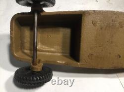 1941-65 Big Bang Army Motor Tank Toy 5TM Rare! WithALLSTATE RUBBER TIRE 5T Turret