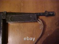 1947 Mattel Dick Tracy Rapid Fire Toy Tommy Gun Advertisement Badge USA