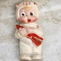 1950's Dreamland Creations Rubber Rocket Space Shop Boy Astronaut Sqeak Toy