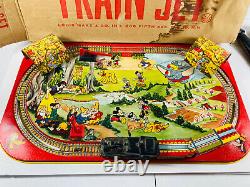 1950's Vintage Marx Walt Disney Mechanical Train Set COMPLETE with Box