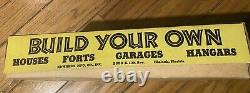 1950s CEMENT BLOCK MACHINE Toy 1/8 Scale Aluminum Edward's Mfg Co