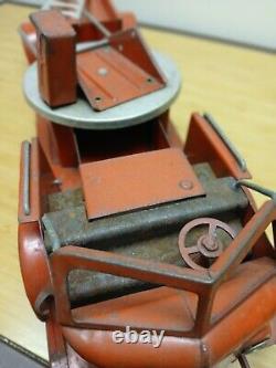 1950s ROSSMOYNE DOEPKE MODEL Pressed Steel Aerial Ladder Fire Truck 28