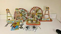 1950s Vantage J Chein Disneyland Ferris Wheel Windup Toy for parts