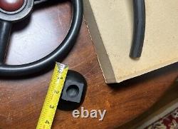 1950s Vintage Junior Steering Wheel Toy & Original Box Help Drive Daddy's Car