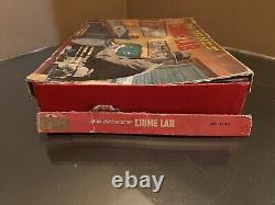 1955 Dragnet Crime Lab #3763 withCarrying Case Jack Webb 714 Badge RARE Transogram
