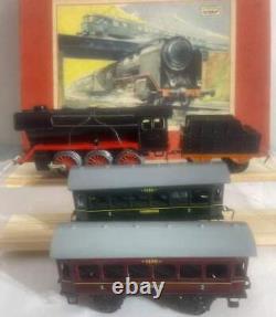 1960 Germany Clockwork Train Set Complete In Box In Excellent Plus Condtion