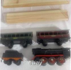 1960 Germany Clockwork Train Set Complete In Box In Excellent Plus Condtion
