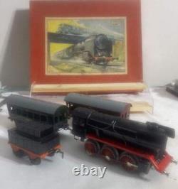 1960 Germany Clockwork Train Set Complete In Box In Excellent Plus Condtion