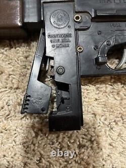1960 MATTEL OFFICIAL TOMMY-BURST Dick Tracy Machine Gun Toy Cap Gun-Repair/Parts