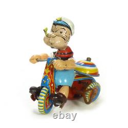 1960s POPEYE TRICYCLE Wind Up Toy Trike by MARX TOYS Rare