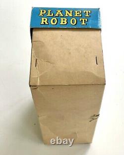 1960s Vintage Action Planet ROBOT TOY Wind-Up MIB Robbie the Robot Japan by KO