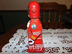 1962 Cragstan Wind Up Astronaut Robot Works Yonezawa