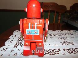 1962 Cragstan Wind Up Astronaut Robot Works Yonezawa