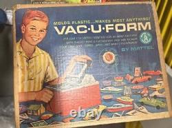 1962 Mattel VAC-U-FORM SET 422 Original Box Accessory Kits Molds Complete