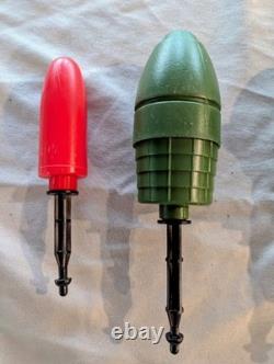 1964 & 1965 Topper Toys Used Johnny Seven OMA, Micro Helmet & Combat Phone Set